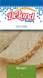 Mobile Screenshot of delandbakery.com